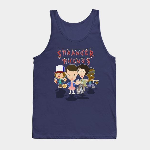 STRANGER THINGS Tank Top by markucho88